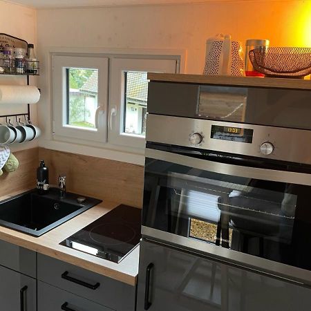 הוילה אולסברג Tiny House Klitzeklein Am Waldrand Von Elpe מראה חיצוני תמונה